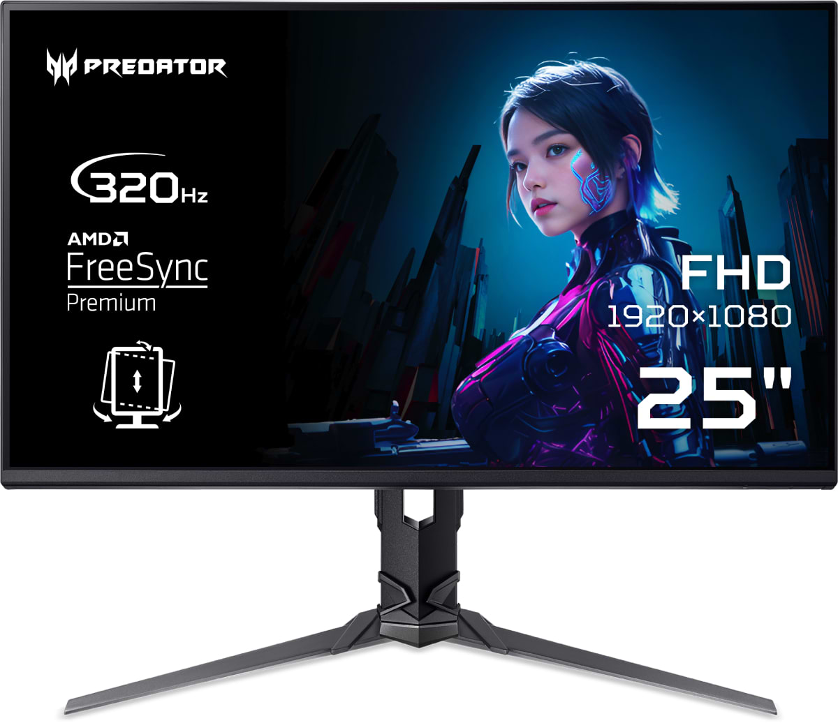 Монітор ігровий Acer Predator XB253QF3BMIIPRX (UM.KX3EE.301)